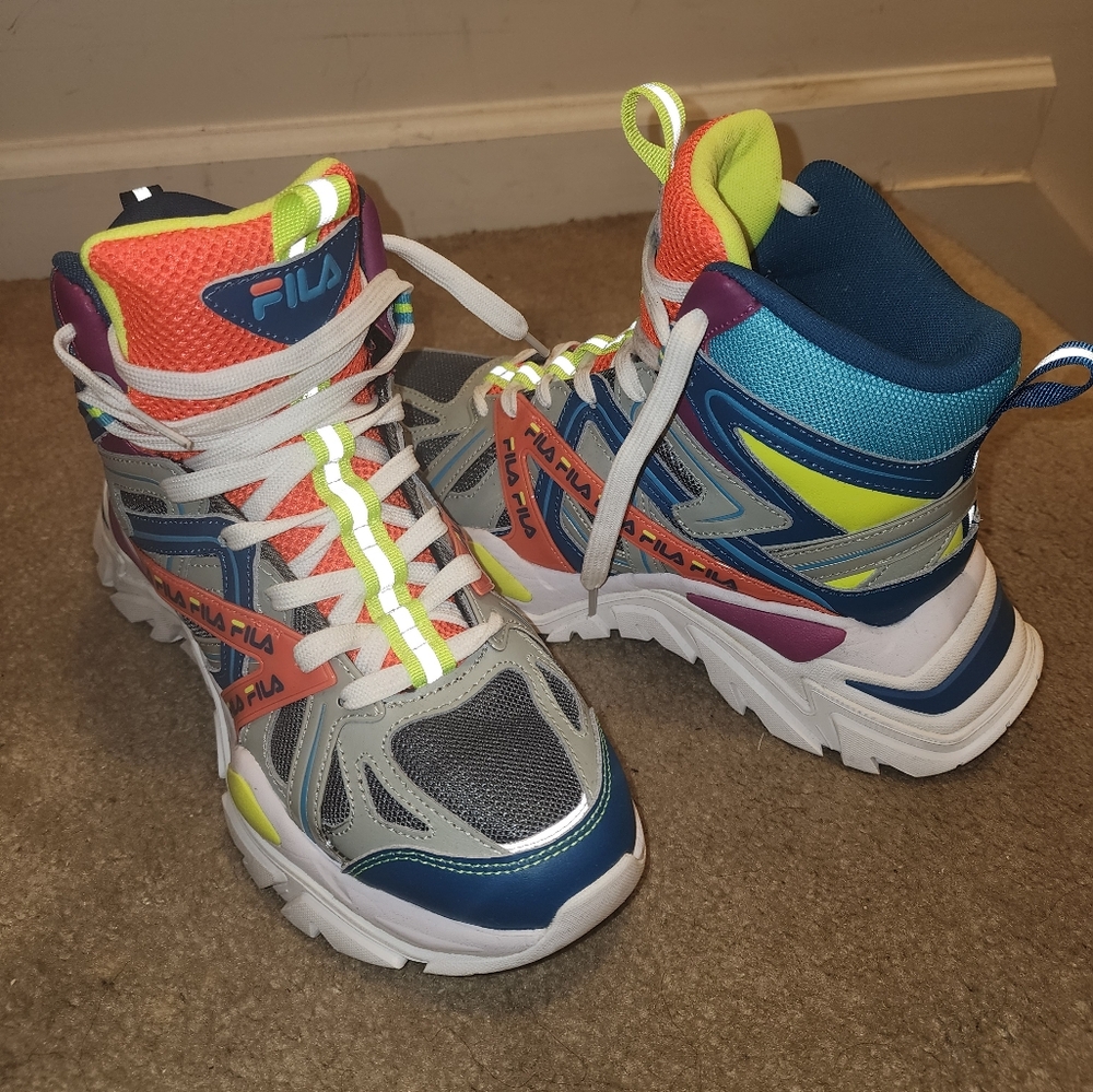 New Fila ELECTROVE 2 High Woman's Size 9.5 sneakers